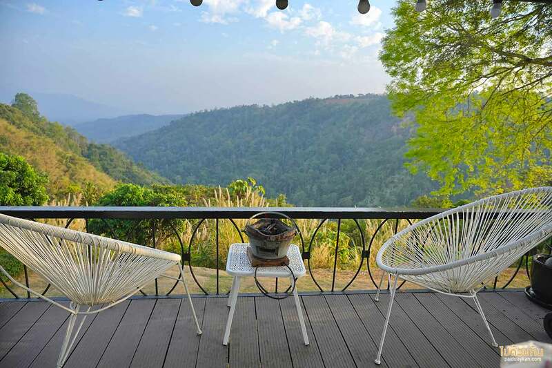 ที่พักวังน้ำเขียว, วังน้ำเขียว, ไร่รวยริน, ไร่รวยริน ที่พักรถบ้าน มองวิวเขาชมธรรมชาติ