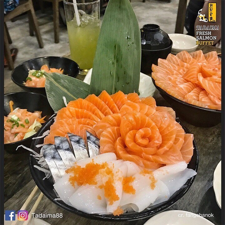 top 7+ ร้านบุฟเฟ่ต์ซูชิ-ซาซิมิ แบบญี่ปุ่นสุโค่ยในราคาแค่หลักร้อย