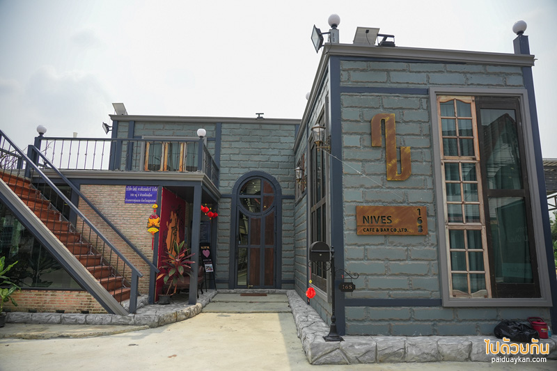 คาเฟ่สมุทรสาคร, คาเฟ่พุทธมณฑล, nives cafe and bar, nives cafe and bar คาเฟ่ฟีลยุโรป เหมือนหลุดไปในโลกนิทาน