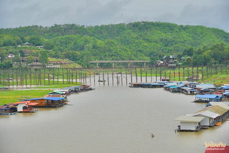 สังขละบุรี, คาเฟ่สังขละบุรี, café green by forgetmenot, café green by forgetmenot สังขละบุรี จิบกาแฟ ชมวิว สะพานมอญ