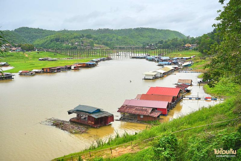 สังขละบุรี, คาเฟ่สังขละบุรี, café green by forgetmenot, café green by forgetmenot สังขละบุรี จิบกาแฟ ชมวิว สะพานมอญ