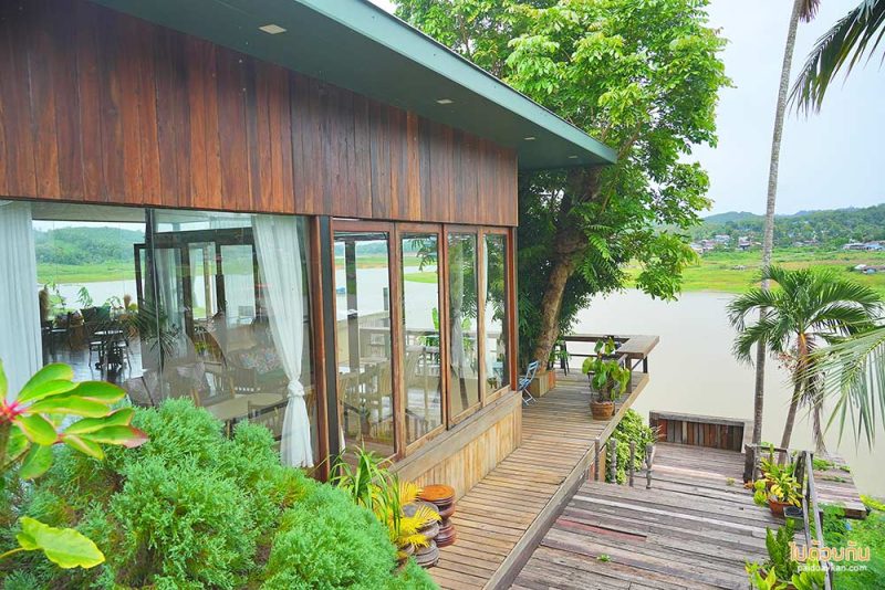 สังขละบุรี, คาเฟ่สังขละบุรี, café green by forgetmenot, café green by forgetmenot สังขละบุรี จิบกาแฟ ชมวิว สะพานมอญ