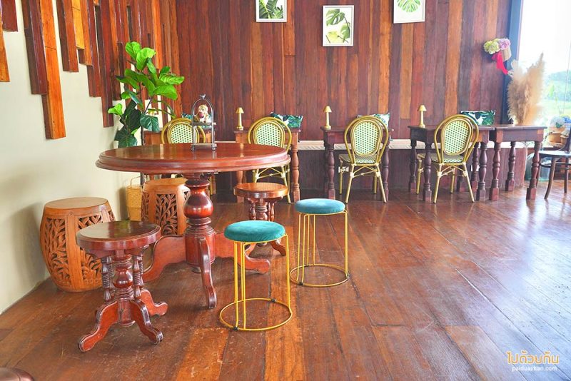 สังขละบุรี, คาเฟ่สังขละบุรี, café green by forgetmenot, café green by forgetmenot สังขละบุรี จิบกาแฟ ชมวิว สะพานมอญ