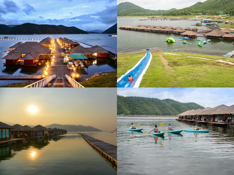 รักษ์น้ำรีสอร์ต ที่พักมัลดีฟเมืองไทย นอนบนแพหรู