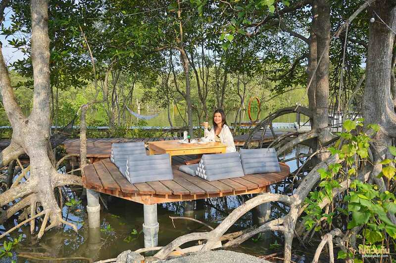 เที่ยวจันทบุรี, ที่พักจันทบุรี, เสม็ดงาม โฮมสเตย์ ที่พักมินินอล วิวป่าโกงกาง จัดเต็มอาหารทะเล