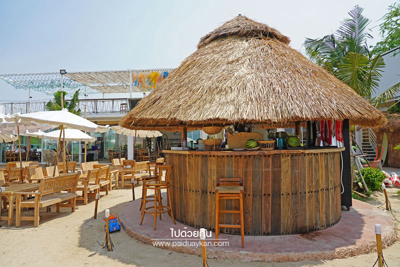 คาเฟ่บางแสน, เที่ยวบางแสน, seafood club bangsean, ร้านอาหารบางแสน, seafood club bangsean  ร้านอาหารทะเลริมชายหาด สไตล์ beach bar