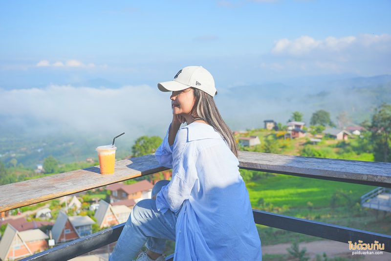 coffee de hitak, ร้านกาแฟไฮตาก, บ้านไฮตาก, จุดชมวิวบ้านไฮตาก, coffee de haitak  ร้านกาแฟวิวปังแห่งบ้านไฮตาก เลย