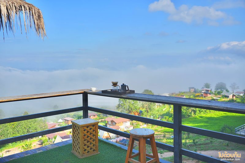 coffee de hitak, ร้านกาแฟไฮตาก, บ้านไฮตาก, จุดชมวิวบ้านไฮตาก, coffee de haitak  ร้านกาแฟวิวปังแห่งบ้านไฮตาก เลย