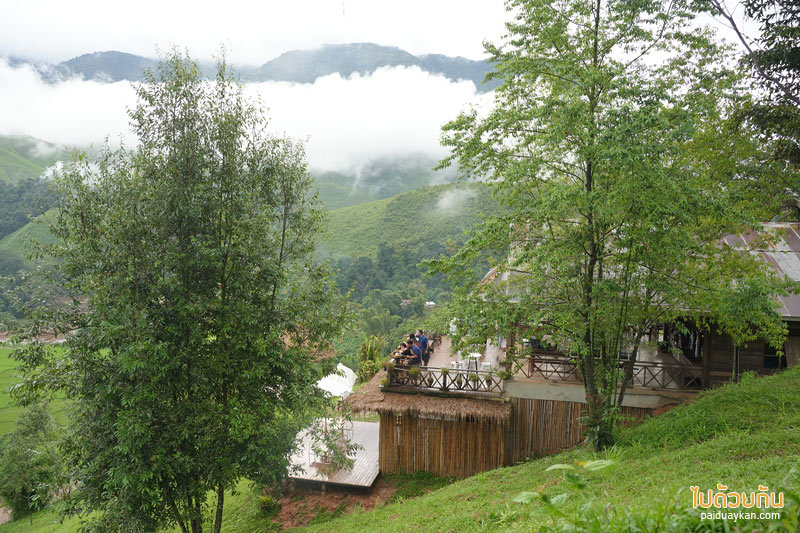 สะปัน, คาเฟ่น่าน, หยุดเวลา คาเฟ่, คาเฟ่สะปัน, หยุดเวลา คาเฟ่ วิวสวยสุดปังแห่งสะปัน