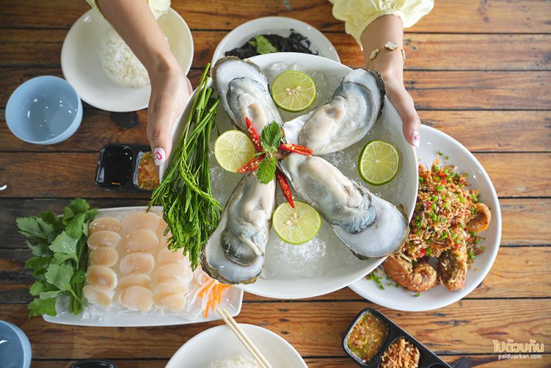 ร้านอาหารพัทยา, อ่าวนาเกลือ ซีฟู้ด, ร้านอร่อยพัทยา, ร้านอาหารพัทยาราคาไม่แพง, อ่าวนาเกลือ ซีฟู้ด ร้านอาหารริมทะเลพัทยา สดไม่แพง