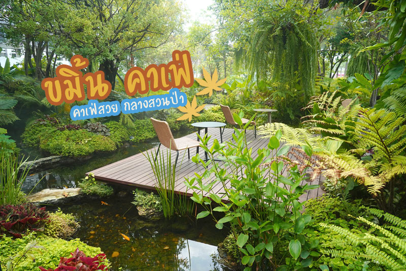 คาเฟ่เกษตรนวมินทร์, ร้านอาหารเรียบด่วนรามอินทรา, ร้านอาหารรามอินทรา, คาเฟ่รามอินทรา, ขมิ้นคาเฟ่, ขมิ้นคาเฟ่ คาเฟ่ในอาคารเก๋ กลางสวนป่า