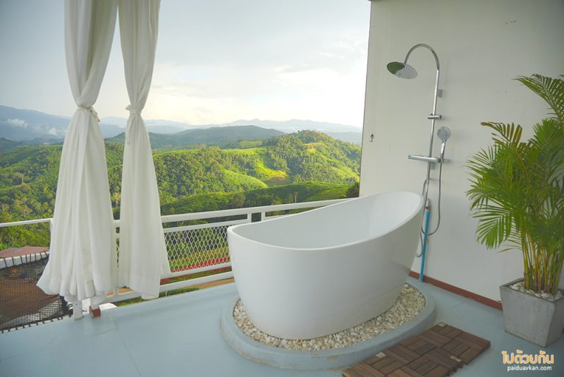 ม่อนหมอกตะวัน, ที่พักม่อนหมอกตะวัน, ภูสายหมอก  ที่พักม่อนหมอกตะวัน วิวดี หมอกปัง 