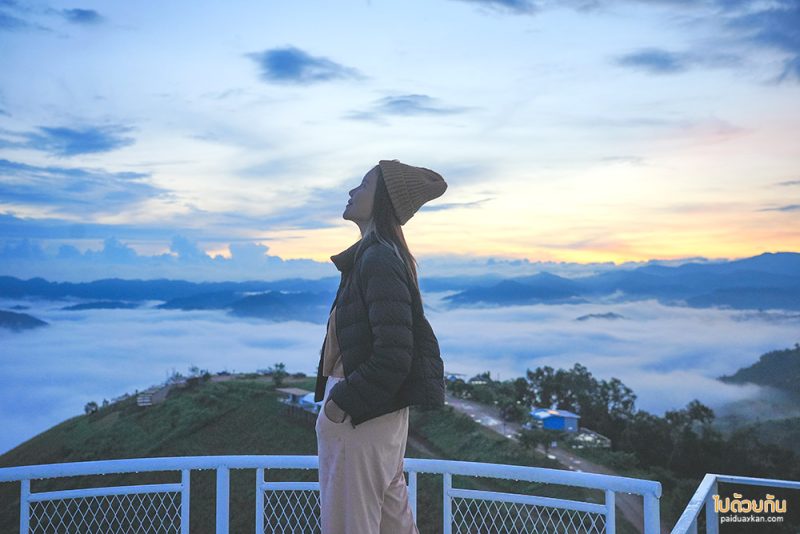 ม่อนหมอกตะวัน, ที่พักม่อนหมอกตะวัน, ภูสายหมอก  ที่พักม่อนหมอกตะวัน วิวดี หมอกปัง 