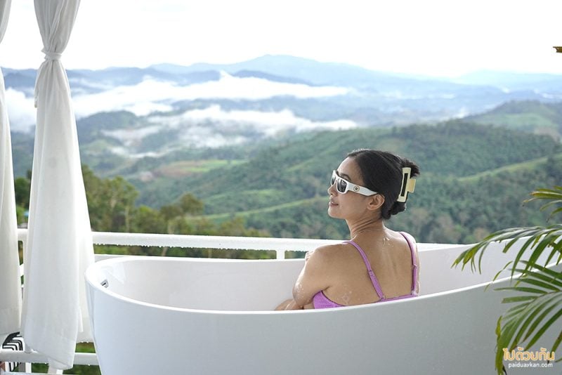 ม่อนหมอกตะวัน, ที่พักม่อนหมอกตะวัน, ภูสายหมอก  ที่พักม่อนหมอกตะวัน วิวดี หมอกปัง 