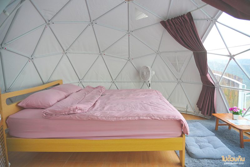 ม่อนหมอกตะวัน, ที่พักม่อนหมอกตะวัน, ภูสายหมอก  ที่พักม่อนหมอกตะวัน วิวดี หมอกปัง 