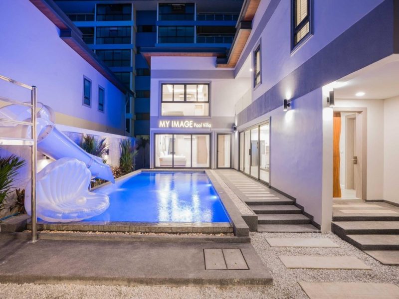 บ้าน my image pool villa pattaya พื้นที่กว้างขวาง มุมถ่ายรูปเยอะ 2024
