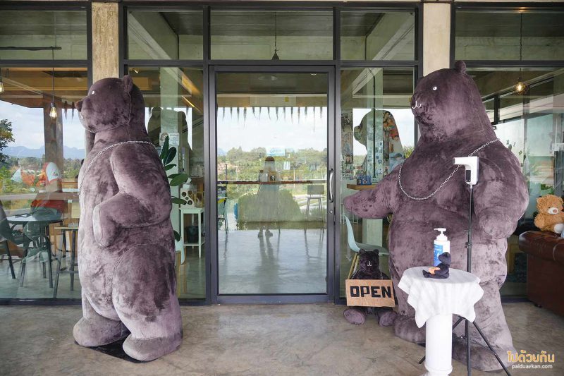 black bear cafe เชียงดาว, คาเฟ่เชียงดาว, ร้านกาแฟเชียงดาว, black bear cafe เชียงดาว คาเฟ่หมีสุดเก๋ วิวดอยหลวง