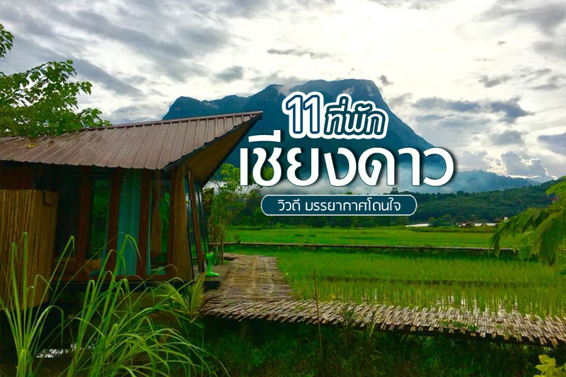 top 11+ ที่พักเชียงดาว ที่พักบนดอยวิวสวย บรรยากาศโดนใจ