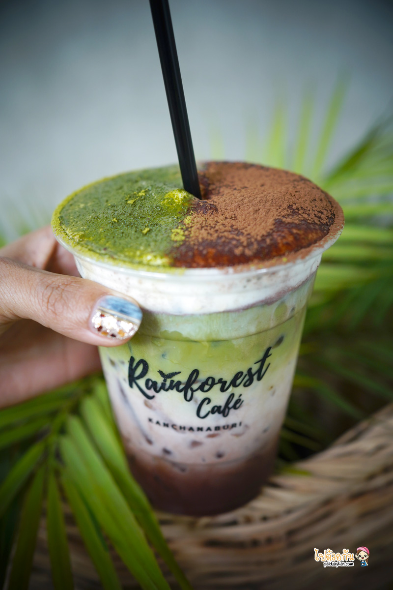 ร้านอาหารกาญจนบุรี, คาเฟ่กาญจนบุรี, rainforest café กาญจนบุรี, rainforest café กาญจนบุรี คาเฟ่ในสายหมอก ท่ามกลางสวนป่า