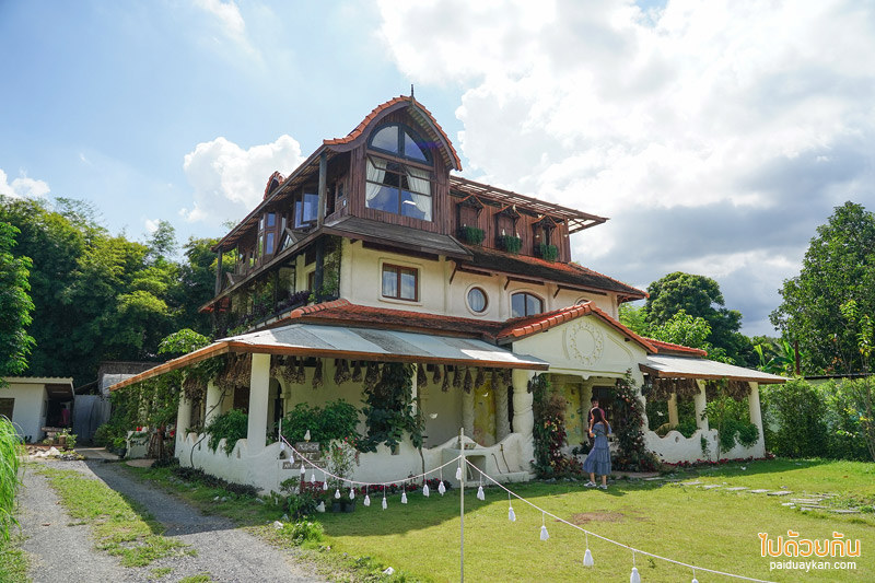 คาเฟ่แม่ริม, naturetalk, ร้านกาแฟดอกไม้แห้งแม่ริม, naturetalk คาเฟ่บ้านดิน กับมุมถ่ายภาพดอกไม้แห้งสุดปัง