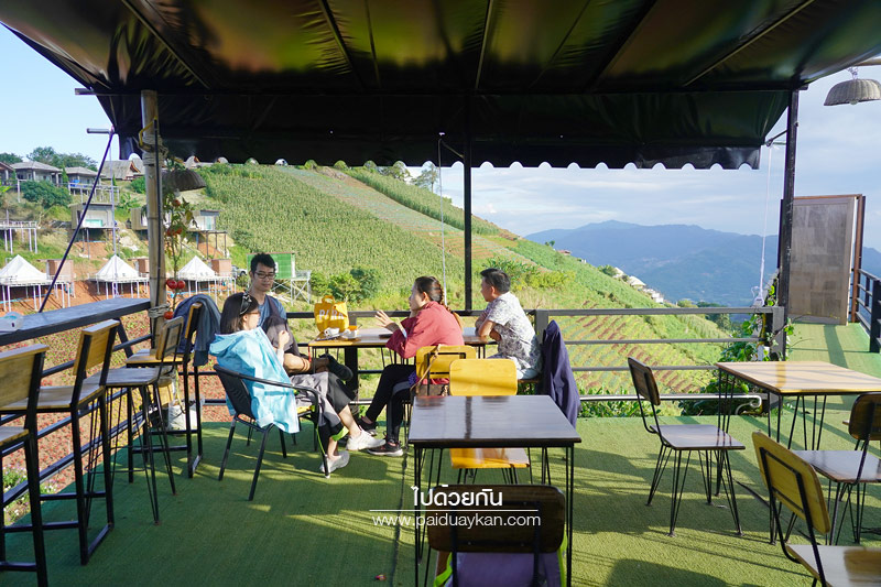 ร้านกาแฟม่อนแจ่ม, คาเฟ่ม่อนแจ่ม, ม่อนแจ่ม, ภูวินคาเฟ่, ภูวินคาเฟ่ ร้านกาแฟวิวสวยบนดอยม่อนแจ่ม