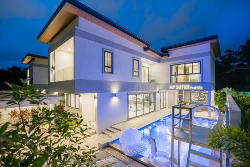 my glitter pool villa pattaya ทะเลดี เปิดใหม่ ใกล้ชายหาด 2024