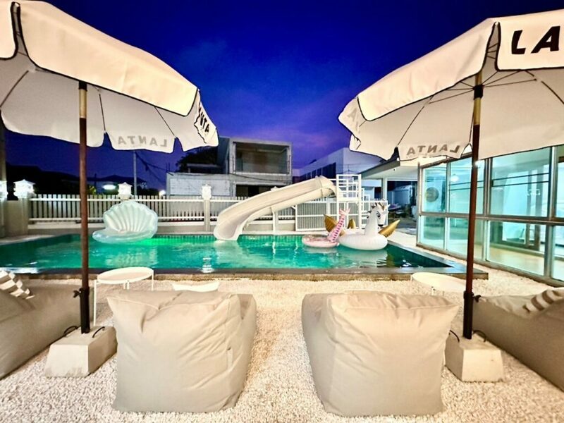 lanta villa pattaya เงียบสงบ สะดวกสบาย