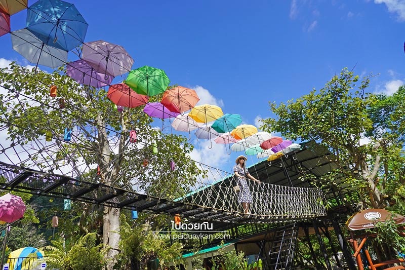 คาเฟ่ม่อนแจ่ม, ฮิมน้ำแม่จะ, คาเเฟ่แม่ริม, ร้านกาแฟม่อนแจ่ม, ฮิมน้ำแม่จะ คาเฟ่น่ารักสีสันสดใส