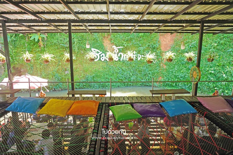 คาเฟ่ม่อนแจ่ม, ฮิมน้ำแม่จะ, คาเเฟ่แม่ริม, ร้านกาแฟม่อนแจ่ม, ฮิมน้ำแม่จะ คาเฟ่น่ารักสีสันสดใส