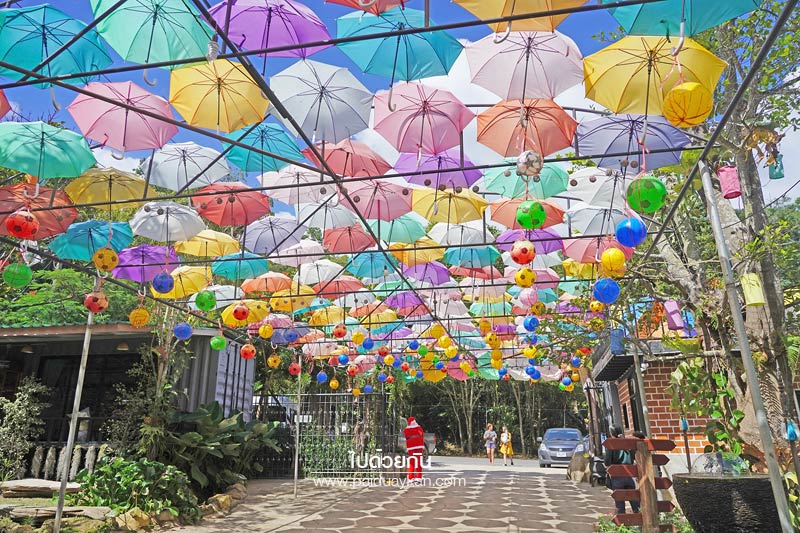 คาเฟ่ม่อนแจ่ม, ฮิมน้ำแม่จะ, คาเเฟ่แม่ริม, ร้านกาแฟม่อนแจ่ม, ฮิมน้ำแม่จะ คาเฟ่น่ารักสีสันสดใส