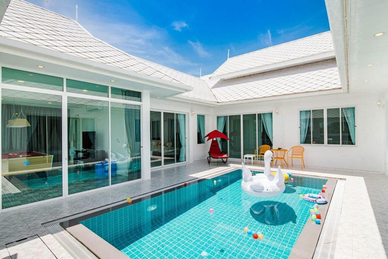 ที่พักหัวหิน, ทีพักหัวหินบ้านเป็นหลัง, ที่พักหัวหินพูลวิลล่า, ที่พักหัวหินมีสระว่ายน้ำ, ที่พักหัวหินแบบครอบครัว, top 15+ บ้านพักพูลวิลล่าหัวหิน สำหรับครอบครัว กลุ่มเพื่อน