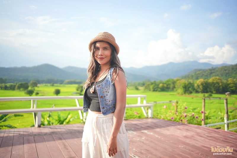 เมืองคอง, ที่พักเมืองคอง, เถียงนา ฟาร์มสเตย์, เถียงนา ฟาร์มสเตย์ เมืองคอง ที่พักหลักร้อย ชมวิวทุ่งนากว้าง