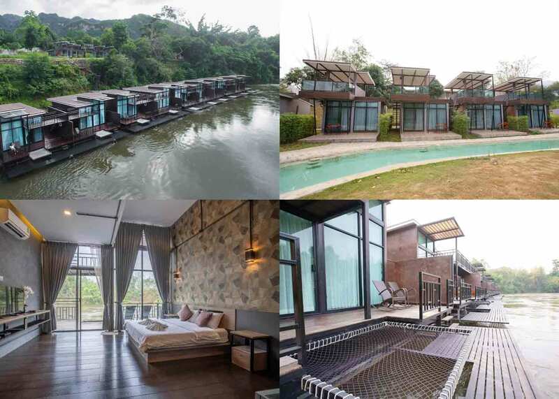 ที่พักไทรโยค, ที่พักกาญจนบุรี, ทีพักกาญจนบุรีริมน้ำ, ทีพักแพริมน้ำกาญจนบุรี, ที่พักแพไทรโยค, ปักหมุดไทรโยค 12 ที่พักสุดฟิน เติมความสุขริมน้ำแคว