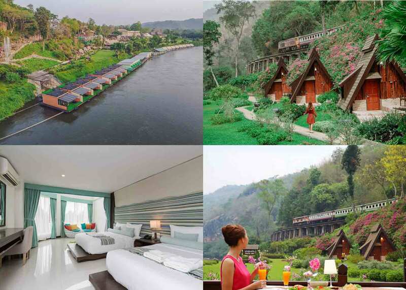 ที่พักไทรโยค, ที่พักกาญจนบุรี, ทีพักกาญจนบุรีริมน้ำ, ทีพักแพริมน้ำกาญจนบุรี, ที่พักแพไทรโยค, ปักหมุดไทรโยค 12 ที่พักสุดฟิน เติมความสุขริมน้ำแคว