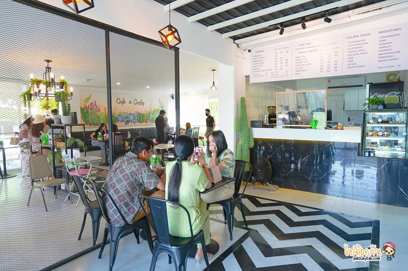 breeze box cafe x cactus, คาเฟ่แคคตัสพัทยา, ร้านกาแฟพัทยา, คาเฟ่พัทยา, breeze box cafe x cactus คาเฟ่แคคตัสสุดเก๋ในเมืองพัทยา