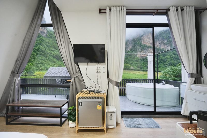 ที่พักอุทัยธานี, at the moment, เที่ยวอุทัยธานี, หุบป่าตาด, at the mountain ที่พักหุบป่าตาด สไตล์มินิมอล วิวภูเขา