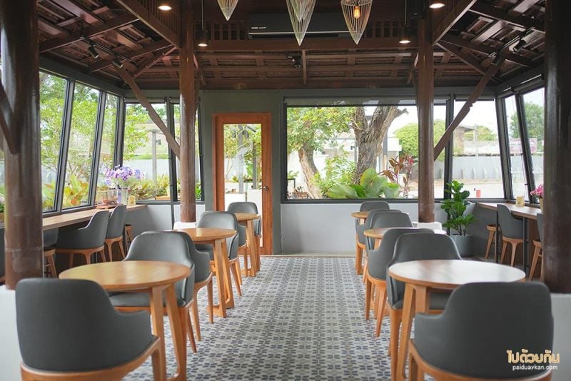 เที่ยวอยุธยา, เรือนมยุรา, เรือนมยุราคาเฟ่, คาเฟ่อยุธยา, เรือนมยุรา คาเฟ่อยุธยา วิววัดไชยวัฒนาราม