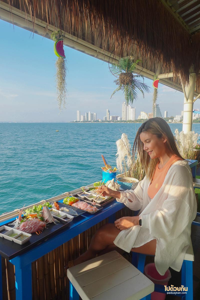 คาเฟ่ตกหมึกพัทยา, tako trip พัทยา, แพตกหมึกพัทยา, tako trip คาเฟ่ตกหมึกพัทยา จุดเช็คอินที่คนรักซีฟู้ด รักการทานซาซิมิสด