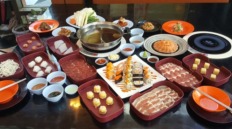 top 7+ ร้านบุฟเฟ่ต์ชาบู+ซาซิมิซูชิทานได้ไม่อั้น ราคาไม่เกิน 599 บาท